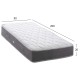 ΣΤΡΩΜΑ DREAMTOPIA ΣΕΙΡΑ LULLABY ALOE VERA FB9655.90-200 BONNELL SPRING 90x200x20Y εκ.