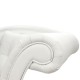 ΑΝΑΚΛΙΝΔΡΟ T.CHESTERFIELD FB93008.02 PU ΛΕΥΚΟ-ΜΑΥΡΑ ΠΟΔΙΑ(ΔΕΞΙ)190x61x84Yεκ