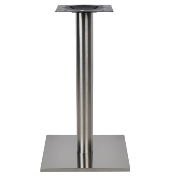 ΒΑΣΗ ΤΡΑΠΕΖΙΟΥ INOX FB9421 ΜΕ ΡΕΓΟΥΛΑΤΟΡΟΥΣ 40x40x72Y εκ.