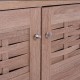 ΠΑΠΟΥΤΣΟΘΗΚΗ ΝΤΟΥΛΑΠΙ ΞΥΛΙΝΗ FB92230.02 SONAMA 77X40,5X122εκ.