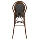 ΣΚΑΜΠΟ ΑΛΟΥΜΙΝΙΟΥ FB95059 BAMBOO LOOK ΚΑΦΕ ΜΕ TEXTLINE 44x52x115Υεκ