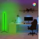 ΦΩΤΙΣΤΙΚΟ ΔΑΠΕΔΟΥ ΜΑΥΡΟ ΜΕ RGB LED & ΑΣΥΡΜΑΤΟ ΧΕΙΡΙΣΤΗΡΙΟ FB97309 30x30x120 εκ.