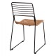 ΚΑΡΕΚΛΑ ΜΕΤΑΛΛΙΚΗ FB95694 ΜΕ WICKER ΜΠΕΖ 51x54x83Υ εκ.