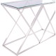 ΚΟΝΣΟΛΑ HOLLAND FB98622.01 ΜΕ ΓΥΑΛΙ ΚΑΙ ΒΑΣΗ ΧΡΩΜΙΟΥ 120X40Χ78 EK.