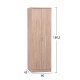ΠΑΠΟΥΤΣΟΘΗΚΗ ΞΥΛΙΝΗ ΜΕ 6 ΡΑΦΙΑ 60X43X180.5εκ. SONAMA FB92379.02