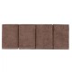 ΠΕΤΣΕΤΕΣ ΛΑΒΕΤΑ 4ΤΜΧ BEVERLY HILLS POLO CLUB FB912124.04 ΚΑΦΕ ΛΕΥΚΟ 30x30 εκ. 355BHP0233