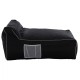 ΠΟΥΦ FB95772.02 ΜΕ TEXTILINE ΜΑΥΡΟ ΚΑΙ ΛΕΥΚΟ ΡΕΛΙ 88x128x40-60Υ εκ.