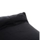 ΠΟΥΦ FB95772.02 ΜΕ TEXTILINE ΜΑΥΡΟ ΚΑΙ ΛΕΥΚΟ ΡΕΛΙ 88x128x40-60Υ εκ.