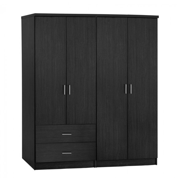 ΣΕΤ 2 ΤΜΧ ΝΤΟΥΛΑΠΑ 4ΦΥΛΛΗ ZEBRANO 160X42X181 FB911350.01