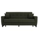ΚΑΝΑΠΕΣ ΚΡΕΒΑΤΙ TΡΙΘΕΣΙΟΣ ΨΗΛΗ ΠΛΑΤΗ DARK OLIVE FB93242.05 215x84x88Υεκ.