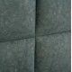 ΚΡΕΒΑΤΙ ΑΠΟ ΠΡΑΣΙΝΟ ΥΦΑΣΜΑ τύπου NUBUCK FB9652.27 ΓΙΑ ΣΤΡΩΜΑ 90x200 εκ.