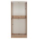 ΝΤΟΥΛΑΠΑ ΣΥΡΟΜΕΝΗ ΜΕΛΑΜΙΝΗΣ 90x45x210Yεκ. SONAMA OAK 2ΦΥΛΛΗ FB92436.01