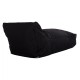 ΠΟΥΦ ALOK FB95806.04 ΜΑΥΡΟ ΜΕ UV PROTECTION 140x70x60Υ εκ.