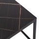 ΖΙΓΚΟΝ GRELAY 2 ΤΕΜ MDF ΟΨΗ ΜΑΡΜΑΡΟΥ & ΜΕΤΑΛΛΟ FB98762.12 45Χ45Χ50εκ. & 37Χ37Χ43 εκ.