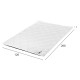 ΑΝΩΣΤΡΩΜΑ FB9670.08 ΜΕ FOAM ΛΕΥΚΟ 120x200x5Y εκ.