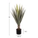 ΔΙΑΚΟΣΜΗΤΙΚΟ ΣΥΝΘΕΤΙΚΟ ΦΥΤΟ FB97986 SISAL AGAVE ΣΕ ΓΛΑΣΤΡΑ Φ15,5x14,5-96Υεκ.