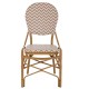 ΚΑΡΕΚΛΑ ΑΛΟΥΜΙΝΙΟΥ BAMBOO LOOK ΦΥΣΙΚΟ - ΛΕΥΚΟ FB95927.03 46x56x95Yεκ.