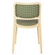 ΚΑΡΕΚΛΑ ΠΟΛΥΠΡΟΠΥΛΕΝΙΟΥ FB95934.04 ΜΠΕΖ ΜΕ OLIVE GREEN 41x49x102Υ εκ.