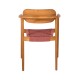 ΠΟΛΥΘΡΟΝΑ FB99636.06 ΞΥΛΟ TEAK ΦΥΣΙΚΟ & ΡΟΖ ΣΧΟΙΝΙ 55x54x80Yεκ.