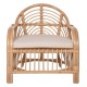 ΠΟΛΥΘΡΟΝΑ FB99837 RATTAN ΣΕ ΦΥΣΙΚΟ- ΛΕΥΚΟ ΜΑΞΙΛΑΡΙ 72x66x75Υεκ.