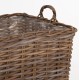 ΣΕΤ ΔΙΑΚΟΣΜΗΤΙΚΑ ΚΑΛΑΘΙΑ FB99657 4ΤΜΧ ΑΠΟ KUBU RATTAN ΣΕ ΓΚΡΙ 52x52x50-57Υεκ.