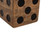 ΣΚΑΜΠΟ ΖΑΡΙ FB97899 ΞΥΛΟ ΤΕΑΚ ΣΕ ΚΑΡΥΔΙ ΧΡΩΜΑ 40x40x40 εκ.