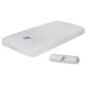 ΣΤΡΩΜΑ ΜΕ FOAM JORDY 90X200x15Y-- FB9374.10  (ROLL PACKING) ΛΕΥΚΟ