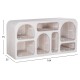 ΜΠΟΥΦΕΣ FB99705 ΜΑΣΙΦ ΞΥΛΟ MANGO ΣΕ ΛΕΥΚΟ ΧΡΩΜΑ 165x35x75Yεκ.