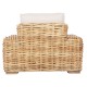 ΠΟΛΥΘΡΟΝΑ FB99810 ΞΥΛΟ MANGO-RATTAN ΦΥΣΙΚΟ-ΛΕΥΚΑ ΜΑΞΙΛΑΡΙΑ 110x88x70-85Υεκ.