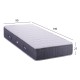 ΣΤΡΩΜΑ DREAMTOPIA CLOUD9 FB9656.90 BONNELL SPRING 90x190x27Y εκ.