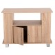 ΕΠΙΠΛΟ ΤΗΛΕΟΡΑΣΗΣ FB92404.20 ΜΕΛΑΜΙΝΗ ΣΕ SONAMA OAK ΧΡΩΜΑ 80x40x57,5Υεκ.