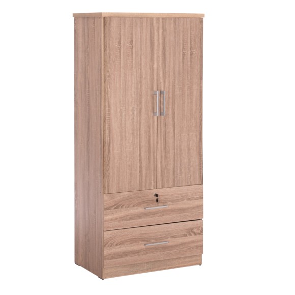 ΝΤΟΥΛΑΠΑ ΜΕ ΣΥΡΤΑΡΙΑ FB92484.11 SONAMA OAK ΜΕΛΑΜΙΝΗ 80x48x183Υεκ.