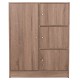 ΝΤΟΥΛΑΠΙ ΜΕ 4 ΑΠΟΘ.ΧΩΡΟΥΣ FB92479.02 SONAMA OAK ΜΕΛΑΜΙΝΗ 80x39,5x99,5Υεκ.