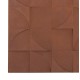ΠΙΝΑΚΑΣ ΤΕΤΡΑΓΩΝΟΣ FB94524 MDF ΣΕ ΚΑΦΕ ΧΡΩΜΑ 80x5(πάχος)x80Υεκ.