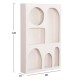 ΡΑΦΙΕΡΑ-ΚΟΜΜΟ FB918059 MDF ΣΕ ΥΠΟΛΕΥΚΟ 80x18x120Υεκ.