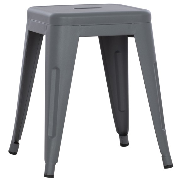 ΣΚΑΜΠΟ ΜΕΤΑΛΛΙΚΟ FB90096.50 ΣΕ ΓΚΡΙ ΜΑΤ ΧΡΩΜΑ 37x37x45Υεκ.