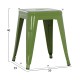 ΣΚΑΜΠΟ ΜΕΤΑΛΛΙΚΟ FB90096.53 ΣΕ LIGHT OLIVE GREEN ΧΡΩΜΑ 37x37x45Υεκ.