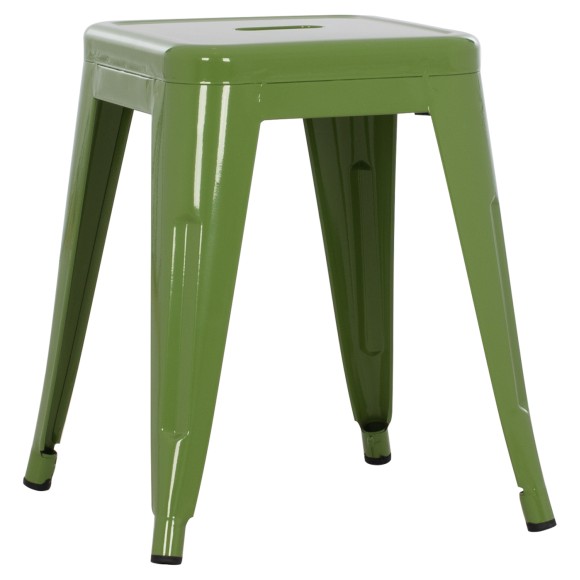 ΣΚΑΜΠΟ ΜΕΤΑΛΛΙΚΟ FB90096.53 ΣΕ LIGHT OLIVE GREEN ΧΡΩΜΑ 37x37x45Υεκ.