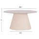 ΤΡΑΠΕΖΙ ΣΑΛΟΝΙΟY FB918022.02 ΚΕΡΑΜΙΚΟ TOP-MDF ΒΑΣΗ-ΚΡΕΜ ΛΕΥΚΟ Φ80x41Υεκ.