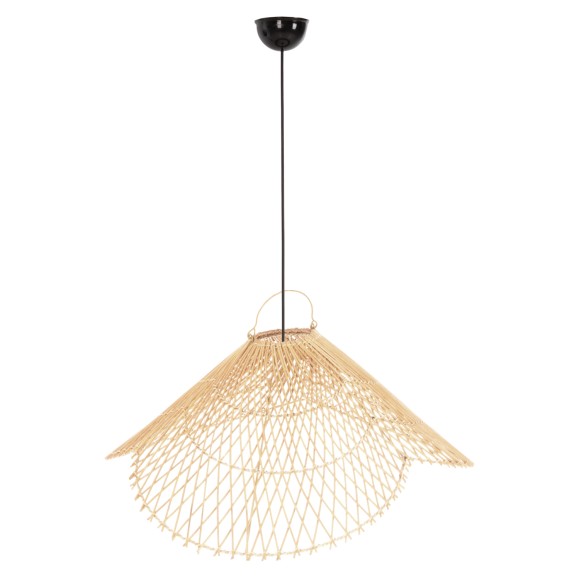 ΦΩΤΙΣΤΙΚΟ ΟΡΟΦΗΣ ΚΡΕΜΑΣΤΟ FB97878.02 RATTAN ΣΕ ΦΥΣΙΚΟ ΧΡΩΜΑ Φ58,5x31Yεκ