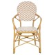 ΠΟΛΥΘΡΟΝΑ ΑΛΟΥΜΙΝΙΟΥ BAMBOO LOOK ΦΥΣΙΚΟ - ΛΕΥΚΟ FB95928.03 55x58x95Yεκ.