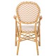 ΠΟΛΥΘΡΟΝΑ ΑΛΟΥΜΙΝΙΟΥ BAMBOO LOOK ΦΥΣΙΚΟ - ΛΕΥΚΟ FB95928.03 55x58x95Yεκ.