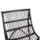 ΠΟΛΥΘΡΟΝΑ FB99815.02 ΡΑΒΔΟΙ RATTAN ΣΕ ΜΑΥΡΟ 56,5x73,5x79,5Υ εκ.--Β' ΔΙΑΛΟΓΗΣ