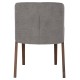 ΚΑΡΕΚΛΑ FB99749 RUBBERWOOD ΣΕ ΚΑΡΥΔΙ-ΓΚΡΙ ΥΦΑΣΜΑ 50x53x77Υεκ. - 2τμχ