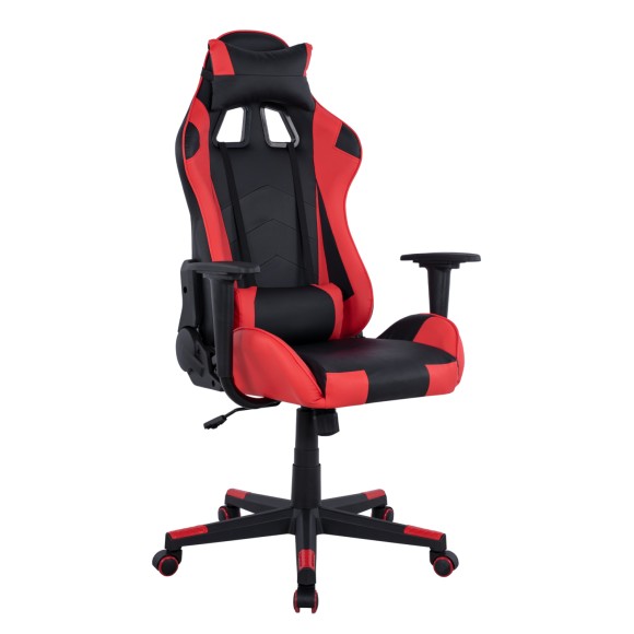 ΠΟΛΥΘΡΟΝΑ GAMING FB91137.01 ΜΑΥΡΗ KOKKINH 68Χ67Χ130 ΕΚ