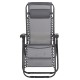 ΠΟΛΥΘΡΟΝΑ RELAX FB95095.11 ΓΚΡΙ TEXTILENE-ΜΑΥΡΟ ΜΕΤΑΛΛΟ 67x145x110Υεκ.