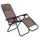 ΠΟΛΥΘΡΟΝΑ RELAX FB95095.14 ΣΑΜΠΑΝΙ TEXTILENE-ΜΑΥΡΟ ΜΕΤΑΛΛΟ 67x145x110Υεκ. - 2τμχ