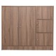 ΝΤΟΥΛΑΠΙ ΜΕ 4 ΑΠΟΘ.ΧΩΡΟΥΣ FB92480.02 SONAMA OAK ΜΕΛΑΜΙΝΗ 117x39,5x99,5Υεκ