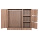 ΝΤΟΥΛΑΠΙ ΜΕ 4 ΑΠΟΘ.ΧΩΡΟΥΣ FB92480.02 SONAMA OAK ΜΕΛΑΜΙΝΗ 117x39,5x99,5Υεκ