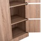 ΝΤΟΥΛΑΠΙ ΜΕ 4 ΑΠΟΘ.ΧΩΡΟΥΣ FB92480.02 SONAMA OAK ΜΕΛΑΜΙΝΗ 117x39,5x99,5Υεκ